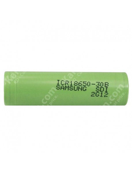 ICR18650-30B 3.78V 5.9A 2950mAh Rechargeable Li-ion 18650 Battery without PCB - 2 pcs