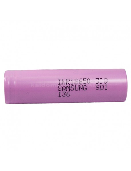 INR18650-30Q 3.6V 15A 3000mAh Rechargeable Li-ion 18650 Battery without PCB - 1 pc
