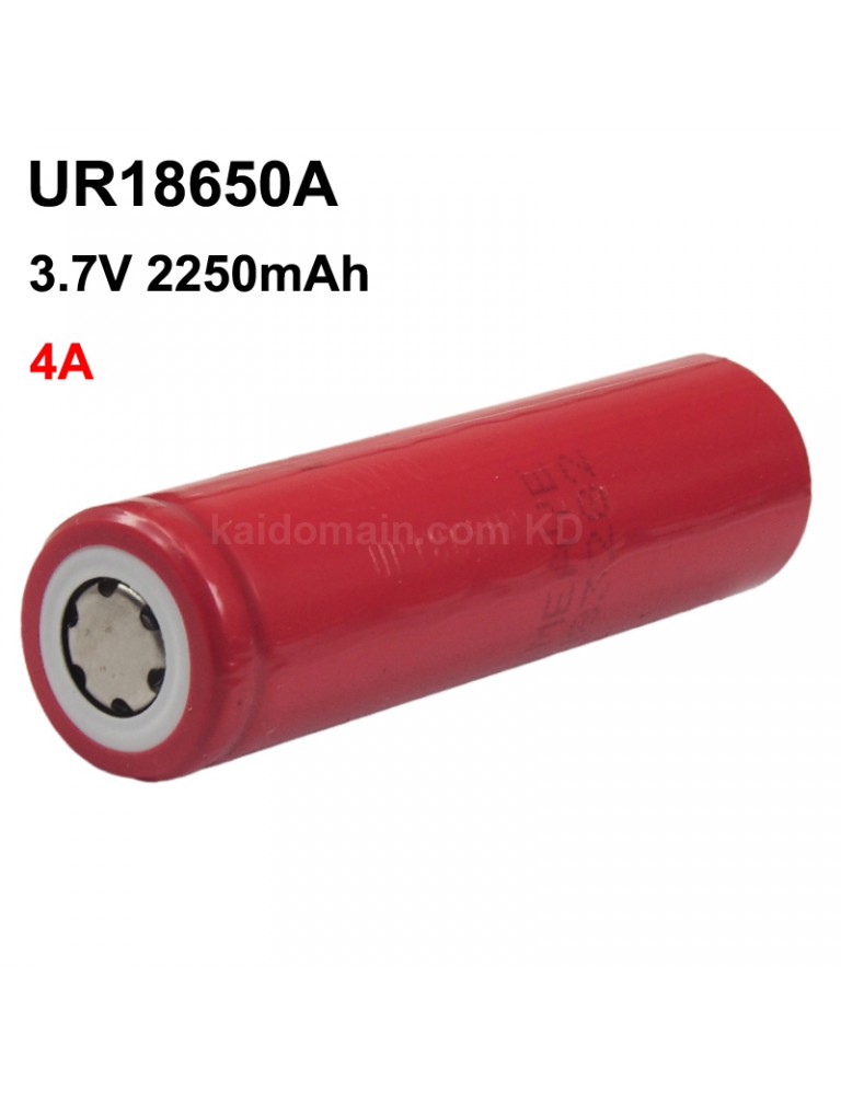 UR18650A 2250mAh 18650 Li-ion Battery