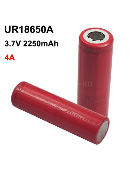 UR18650A 3.7V 4A 2250mAh Rechargeable Li-ion 18650 Battery without PCB - 1 pc