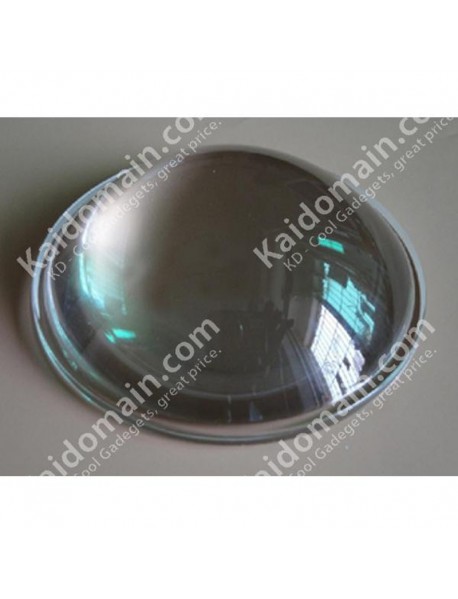 75mm Optical Glass LED Lamp Lens - 1pc