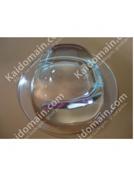 93mm Elliptical Concave-Convex LED Glass Lens - 1 Piece