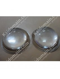 71mm Optical Glass 10-100W LED Lamp Lens - 1 Piece