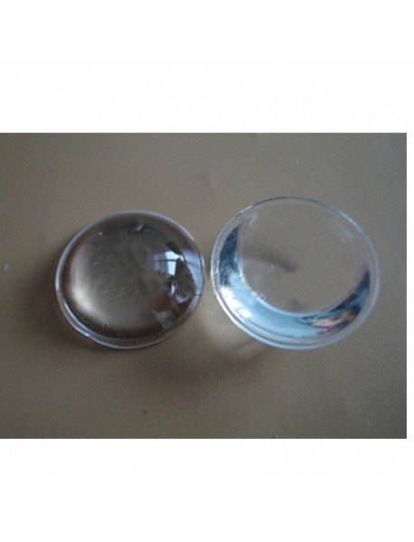 23mm Optical Glass LED Lamp Lens - 1pc