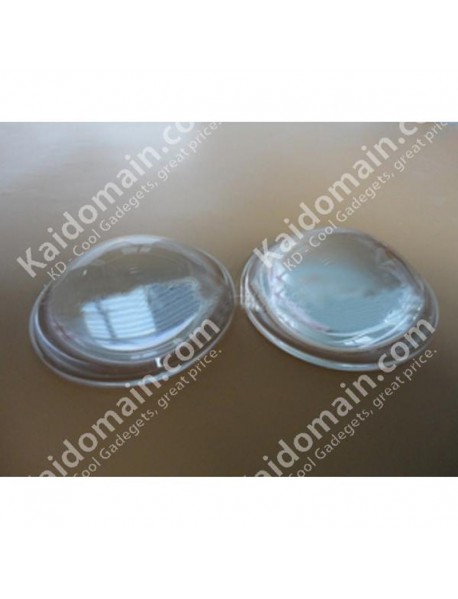 43.5mm Optical Glass LED Lamp Lens - 1pc
