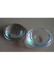 30mm Optical Glass LED Lamp Lens - 1pc