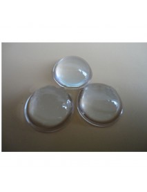 19.6mm Optical Glass LED Lamp Lens - 1pc
