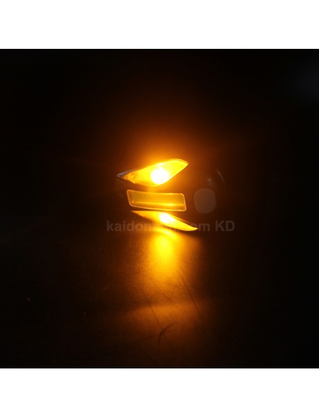 RP RPL-2267 COB White Red LED and Yellow LED 120 Lumens 5-Mode USB Rechargeable Bike Tail Light - Black