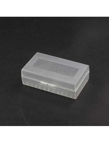 Battery Storage Box for 2 x 21700 Battery - Transparent ( 2pcs )