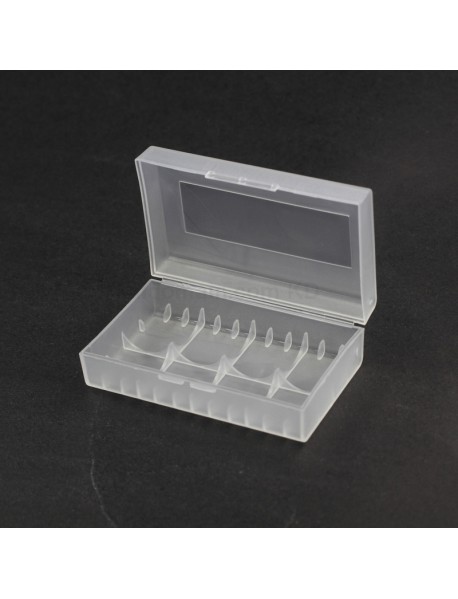Battery Storage Box for 2 x 21700 Battery - Transparent ( 2pcs )