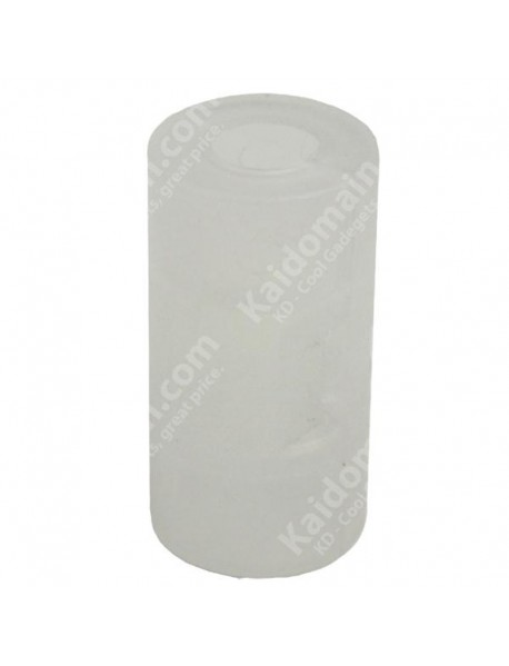 AA to C Battery Adapter Case - Translucent ( 2 pcs )