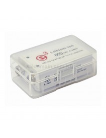 Soshine SBC-020 Plastic Battery Case for 1 pc 9V Battery - Transparent (1 pc)