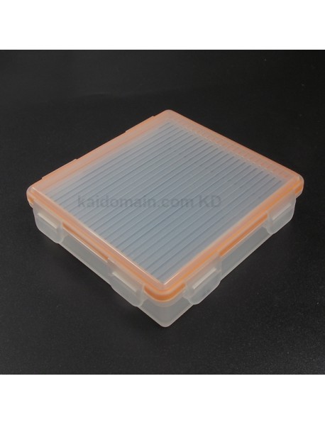 4x18650P Waterproof Battery Storage Box for 4x18650 / 8xCR123A - Transparent (1 pc)