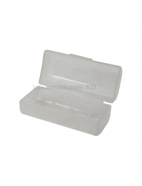 Battery Storage Box for 1 x 26650 - Transparent ( 2 pcs )