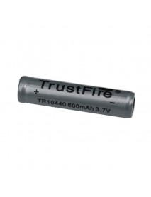 TrustFire 10440 3.7V 600mAh Protected Rechargeable Li-ion Battery (2 PCS)