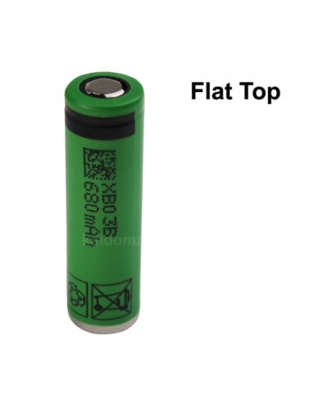 US14500VR2 3.6V 680mAh Rechargeable Li-ion 14500 Battery without PCB