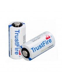 TrustFire CR123A 3V 1300mAh Li-ion Battery (Non-rechargeable) (2 PCS)