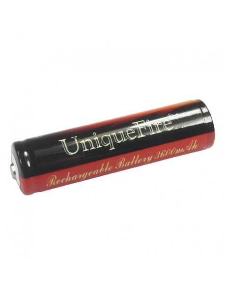 UniqueFire 3.7V 3600mAh Rechargeable 18650 Li-ion Battery with PCB