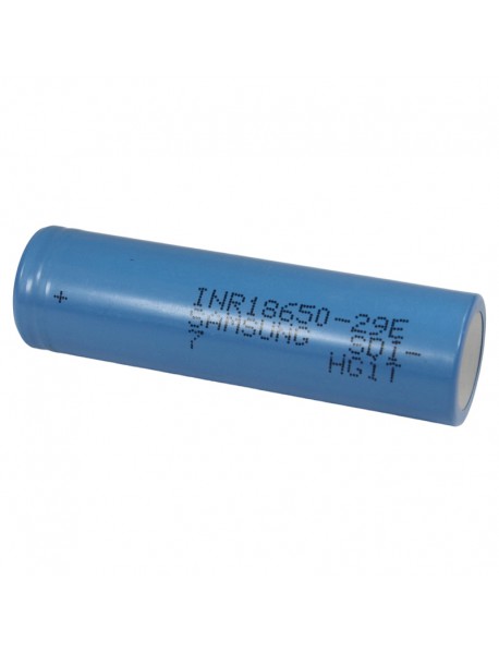 INR18650-29E 3.65V 2850mAh Rechargeable Li-ion 18650 Battery without PCB