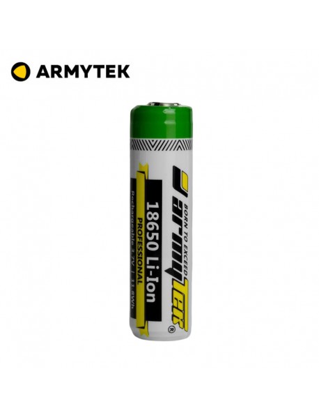 Armytek 18650 3.7V 3200mAh Rechargeable Li-ion Protected Battery