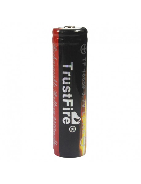 TrustFire 3.7V 2400mAh Rechargeable 18650 Li-ion Battery with PCB
