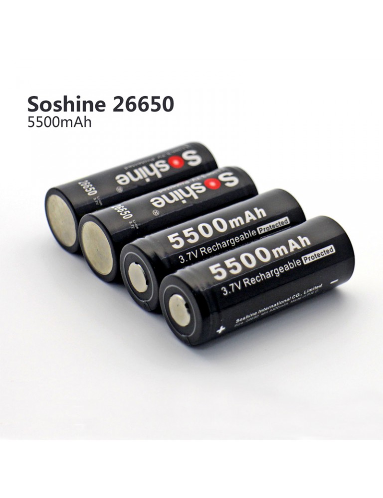 Batterie Li-ion 26650 5500mAh
