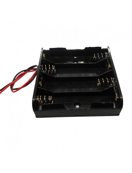 6V 4 x AA Battery Holder Case with 16cm Leads