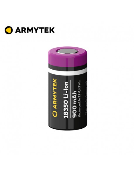Armytek 18350 3.7V 900mAh Rechargeable Li-ion Battery