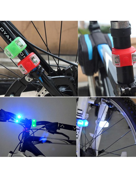 2 x LED Light 3-Mode Bike Tail Light  (1 pc)