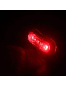 RPL-2265 Red LED 100 Lumens 5-Mode USB Rechargeable Bike Tail Light (1 pc)