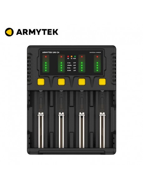 Armytek Uni C4 4 Slot Universal Battery Charger