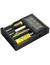 Nitecore D4 4x Slot Digicharger LCD Smart Battery Charger