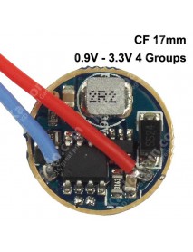 CF 17mm 0.9V - 3.3V 4 Groups 2 to 5-Mode Boost Driver Circuit Board (1 pc)