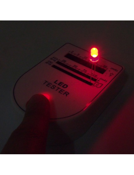 F5mm 1.9V - 2.1V 20mA Round Head Red LED Light Emitting Diodes (20 pcs)