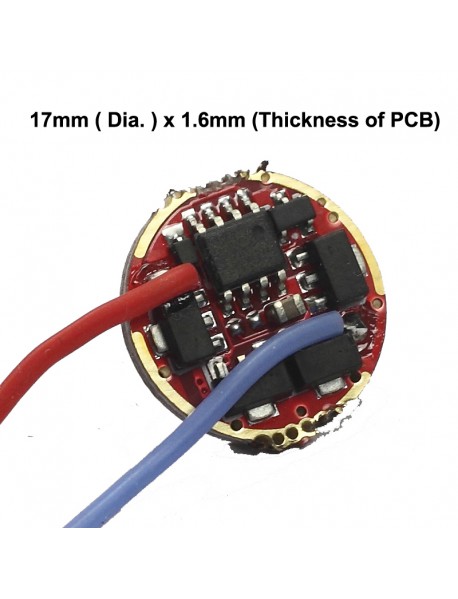 P7135 17mm 1-Cell 5-Groups of 1 to 5-Mode Flashlight Driver Board