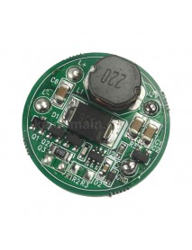 28mm 12V - 24V 900mA 1-Mode Flashlight Driver Board for Luxeon M LED