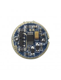 17mm 3V-4.2V 2.4A 3-Mode Flashlight Driver Board