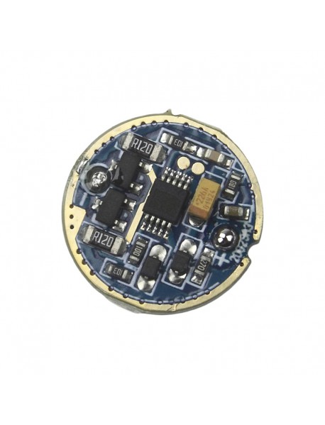 17mm 3V-4.2V 2.4A 3-Mode Flashlight Driver Board