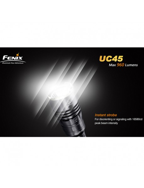 Fenix UC45 Cree XM-L2 U2 960 Lumens 5-Mode LED Flashlight