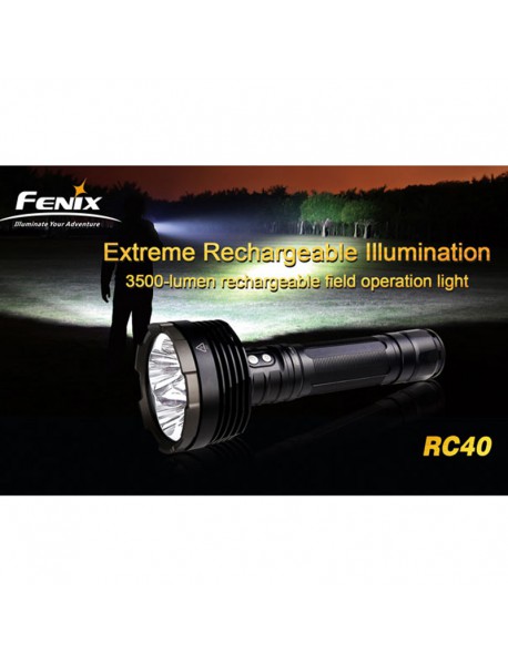 Fenix RC40 Cree XM-L U2 3500 Lumens 6-Mode LED Flashlight