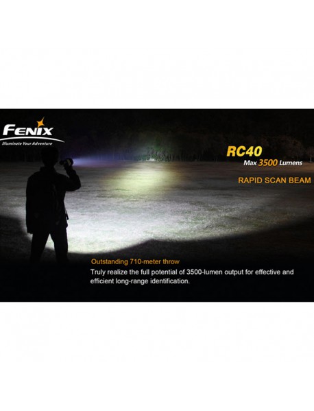 Fenix RC40 Cree XM-L U2 3500 Lumens 6-Mode LED Flashlight