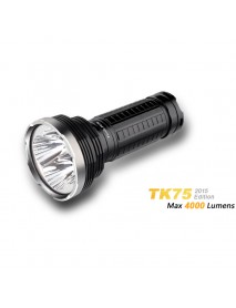 Fenix TK75 2015 4*Cree XM-L2 U2 4000 Lumens 5-Mode LED Flashlight ( 8*CR123A / 4*18650 )