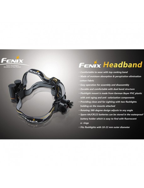 Fenix Headband for L1D / LD10 / LD12 / L2D / LD20 / LD22 / P2D / PD20 / PD22 / P3D /  PD30