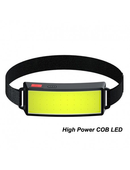HL-G14 COB 800 Lumens 3-Mode USB Rechargeable COB LED Headlamp (1 PC)