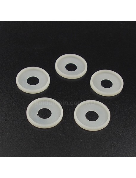16mm White Plastic Insulation Gaskets (5 pcs)