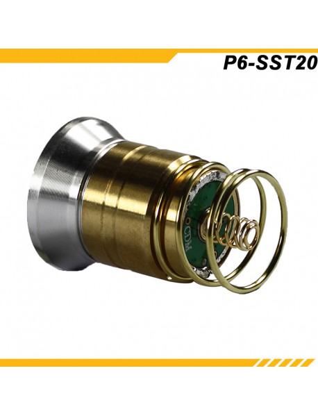 KDLITKER P6-SST20 Luminus SST-20 700 Lumens 3V - 9V P60 Drop-in (Dia. 26.5mm)