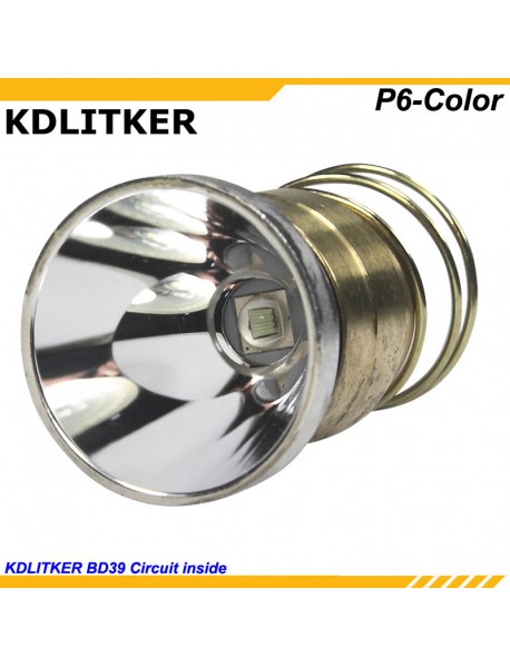 KDLITKER P6-Color 10W Custom Blue 465nm 800 Lumens LED Drop-in Module (Dia. 26.5mm)