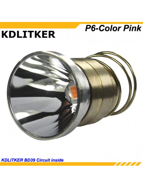 KDLITKER P6-Color Full Spectrum Pink 800 Lumens LED Drop-in Module (Dia. 26.5mm)