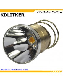 KDLITKER P6-Color Golden Yellow 800 Lumens LED Drop-in Module (Dia. 26.5mm)