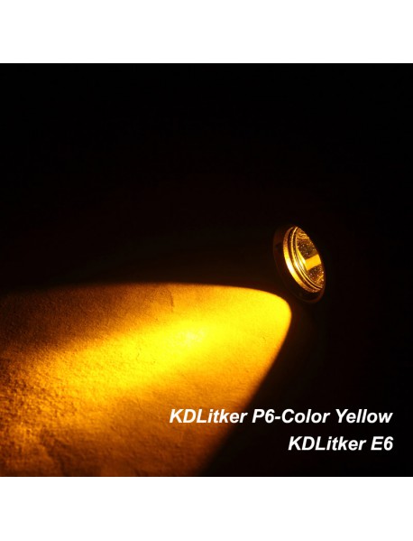 KDLITKER P6-Color Golden Yellow 800 Lumens LED Drop-in Module (Dia. 26.5mm)